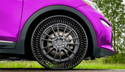Безвоздушные шины от Michelin и GM