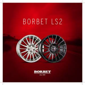 Borbet LS2 8x17 5x112 ET45 72.5 Black Matt