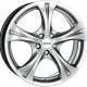 Alutec Storm 7x17 5x100 ET38 63.3 Sterling Silber