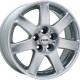 Rial Flair 7x15 4x114.3 ET40 70.1 Polar Silver