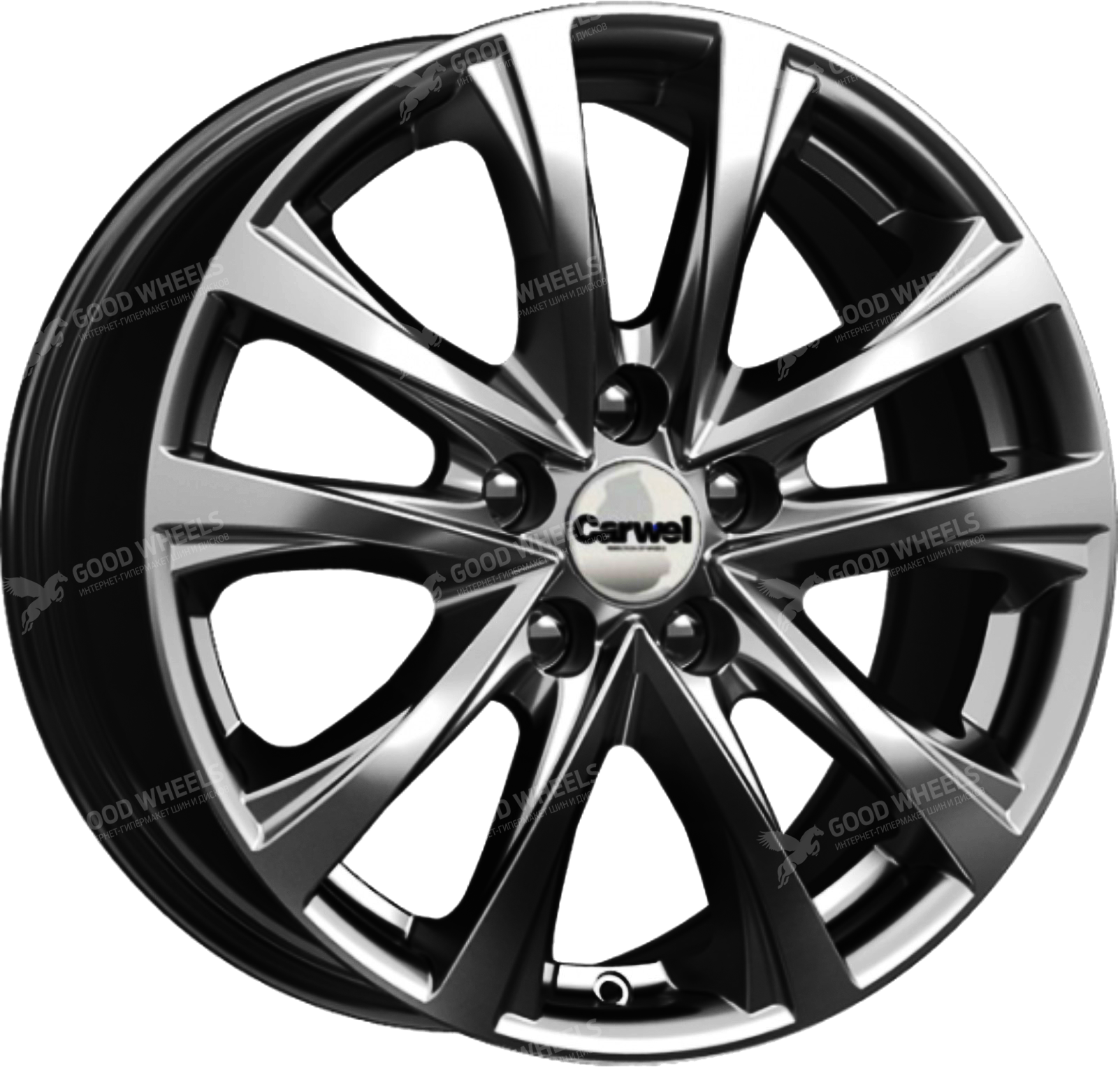 Диски Литые Carwel Касли 7x17 5x114.3 ET39 60.1 BZ в интернет-магазине Good  Wheels