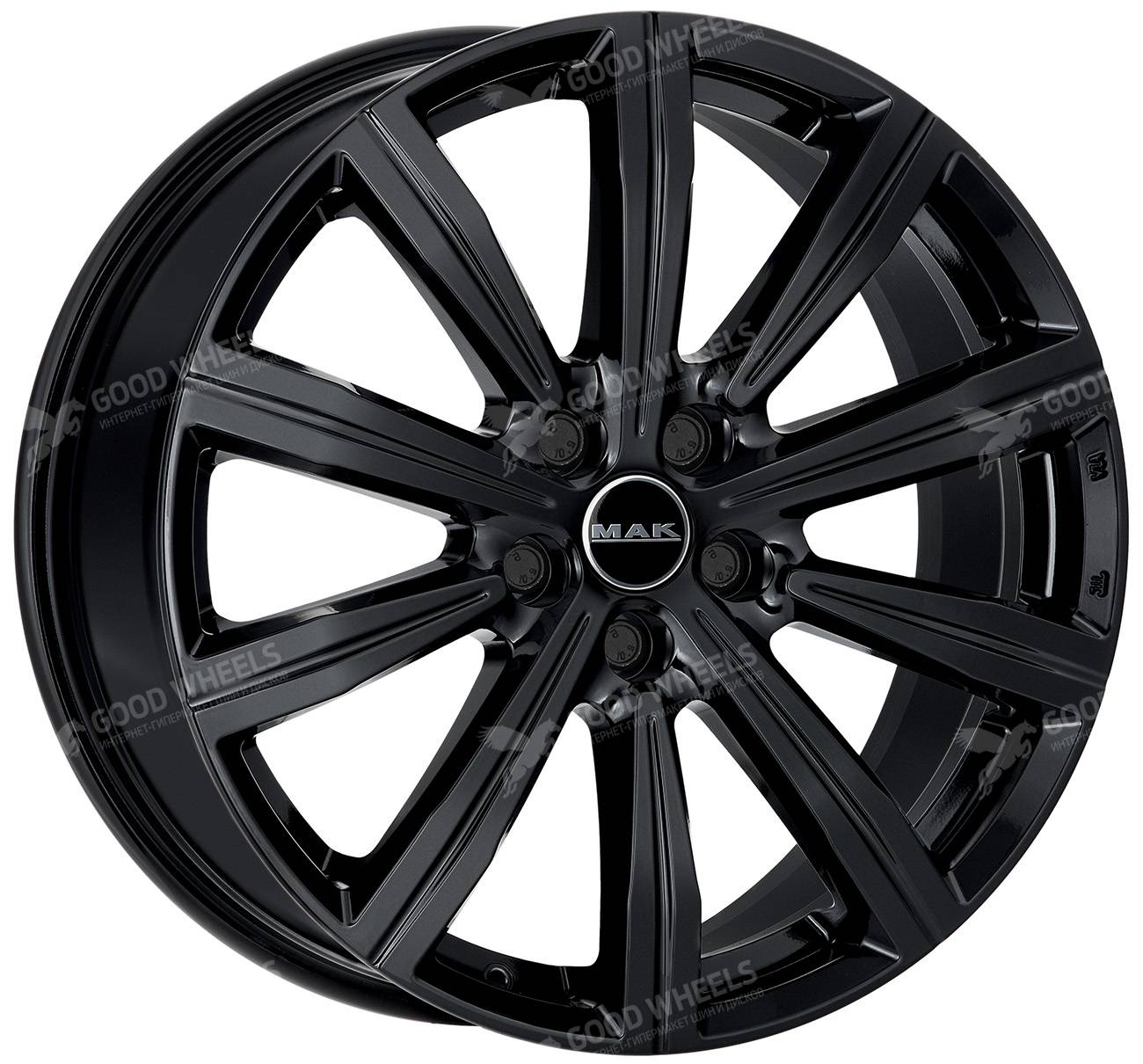 Диски Литые Mak Birmingham 8.5x19 5x120 ET49 72.6 GMF в интернет-магазине  Good Wheels