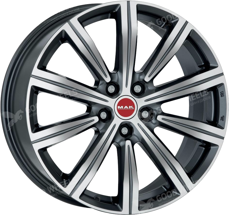 Диски Литые Mak Birmingham 8.5x19 5x120 ET49 72.6 GMF в интернет-магазине  Good Wheels