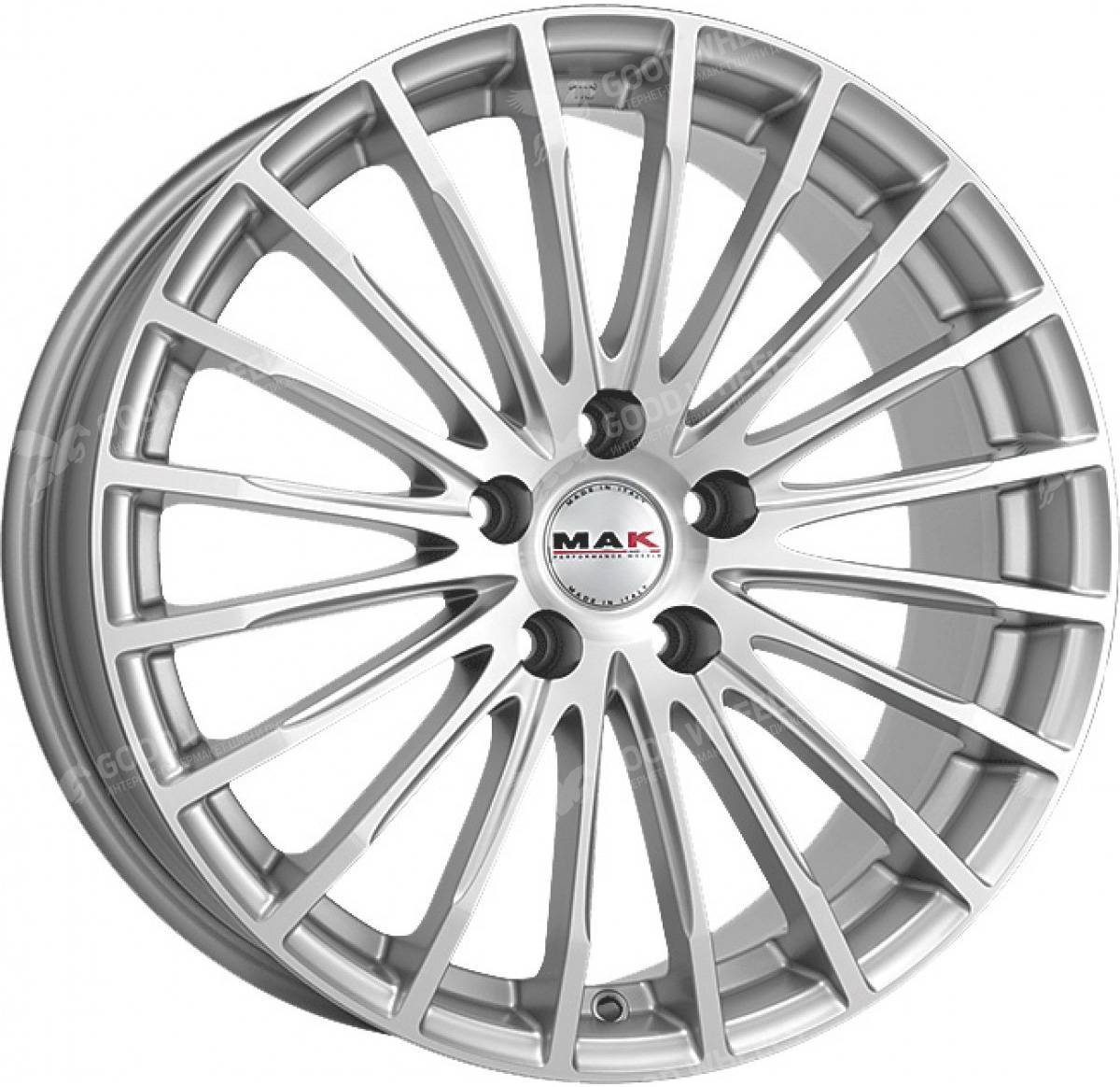 Диски Литые Mak Fatale 7.5x17 5x120 ET30 72.6 Ice Black в интернет-магазине  Good Wheels