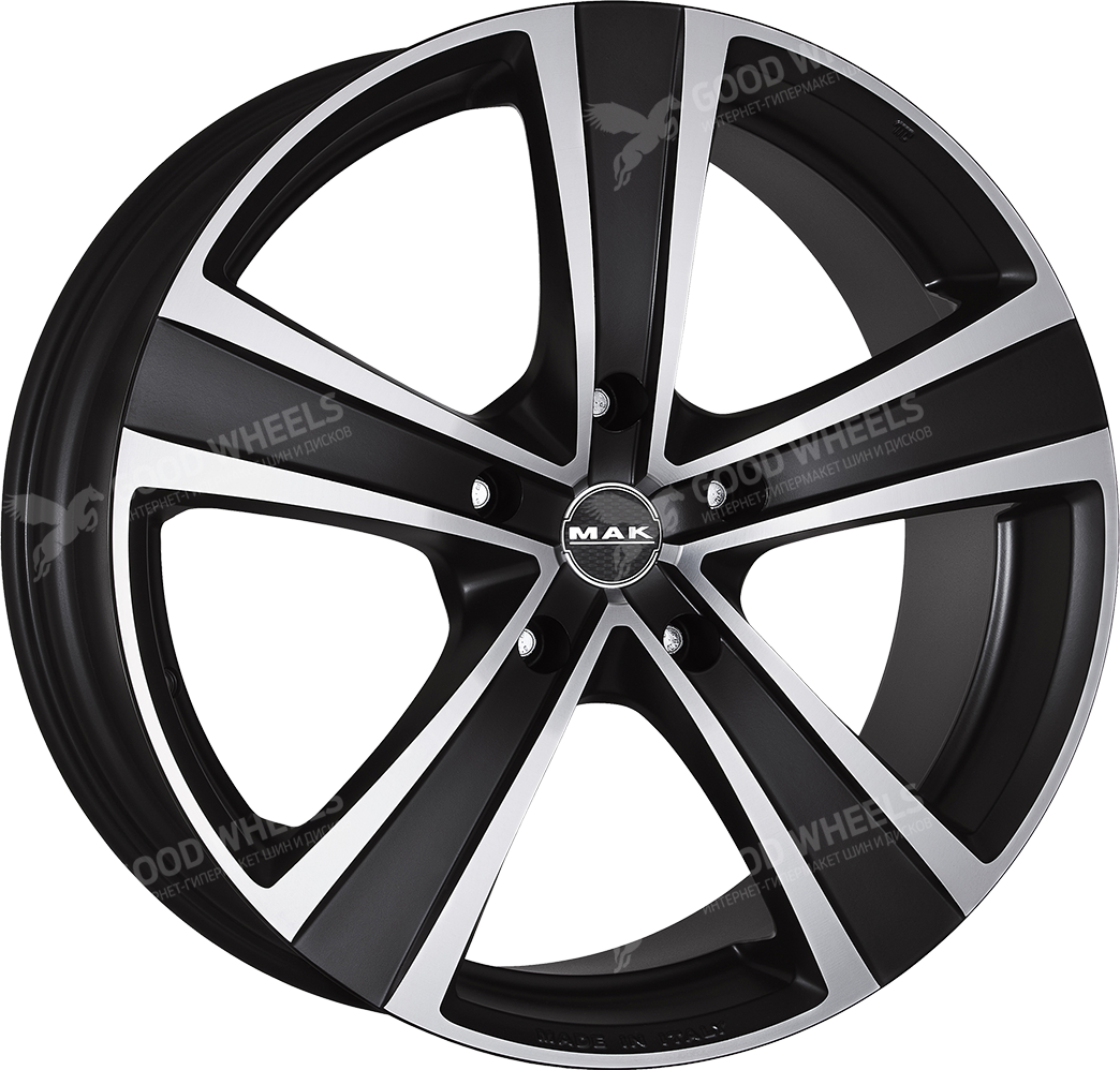 Диски Литые Mak Fuoco 5 8.5x19 5x130 ET45 71.6 Ice Titan в  интернет-магазине Good Wheels|