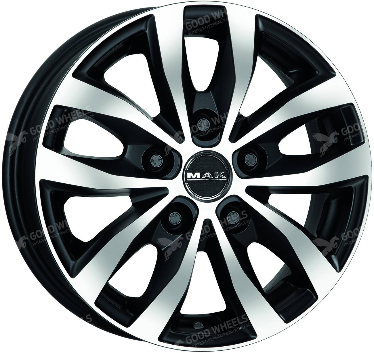 Диски Литые Mak Load 5 7x17 5x108 ET46 65.1 S в интернет-магазине Good  Wheels