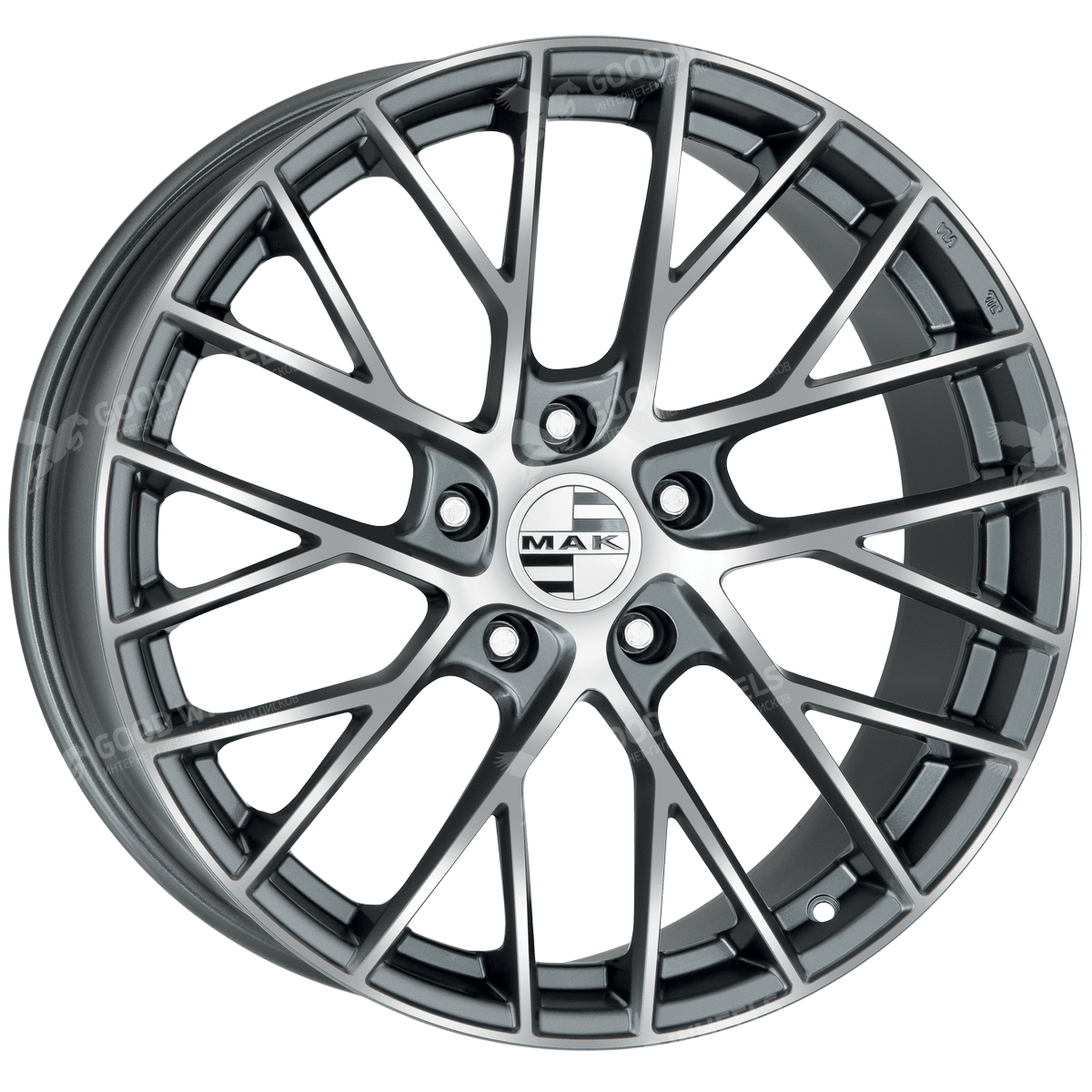 Диски Литые Mak Monaco 8.5x19 5x130 ET52 71.6 BM в интернет-магазине Good  Wheels|