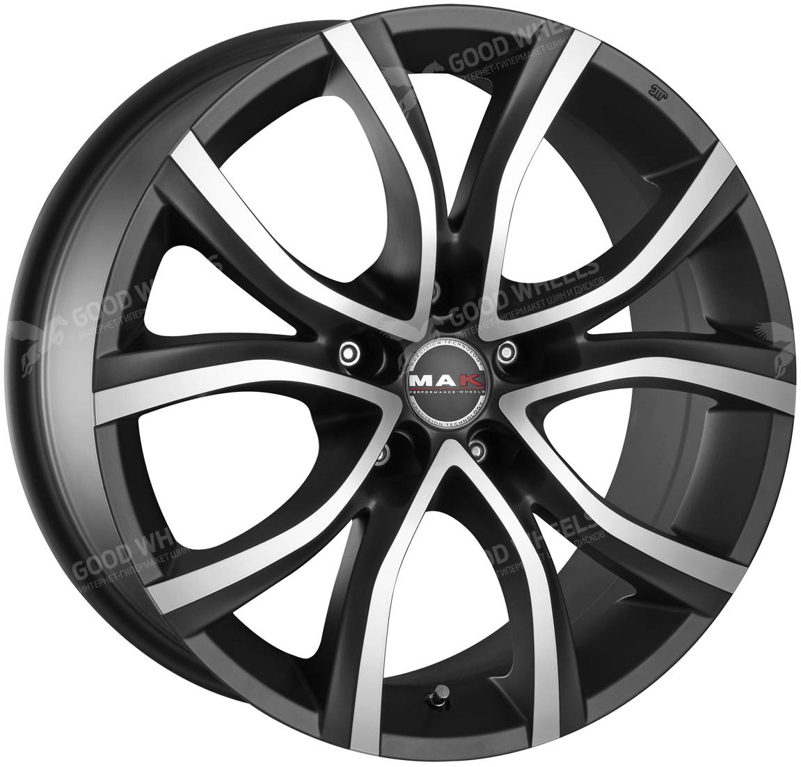 Диски Литые Mak Nitro 7.5x17 5x108 ET45 72 AWB в интернет-магазине Good  Wheels