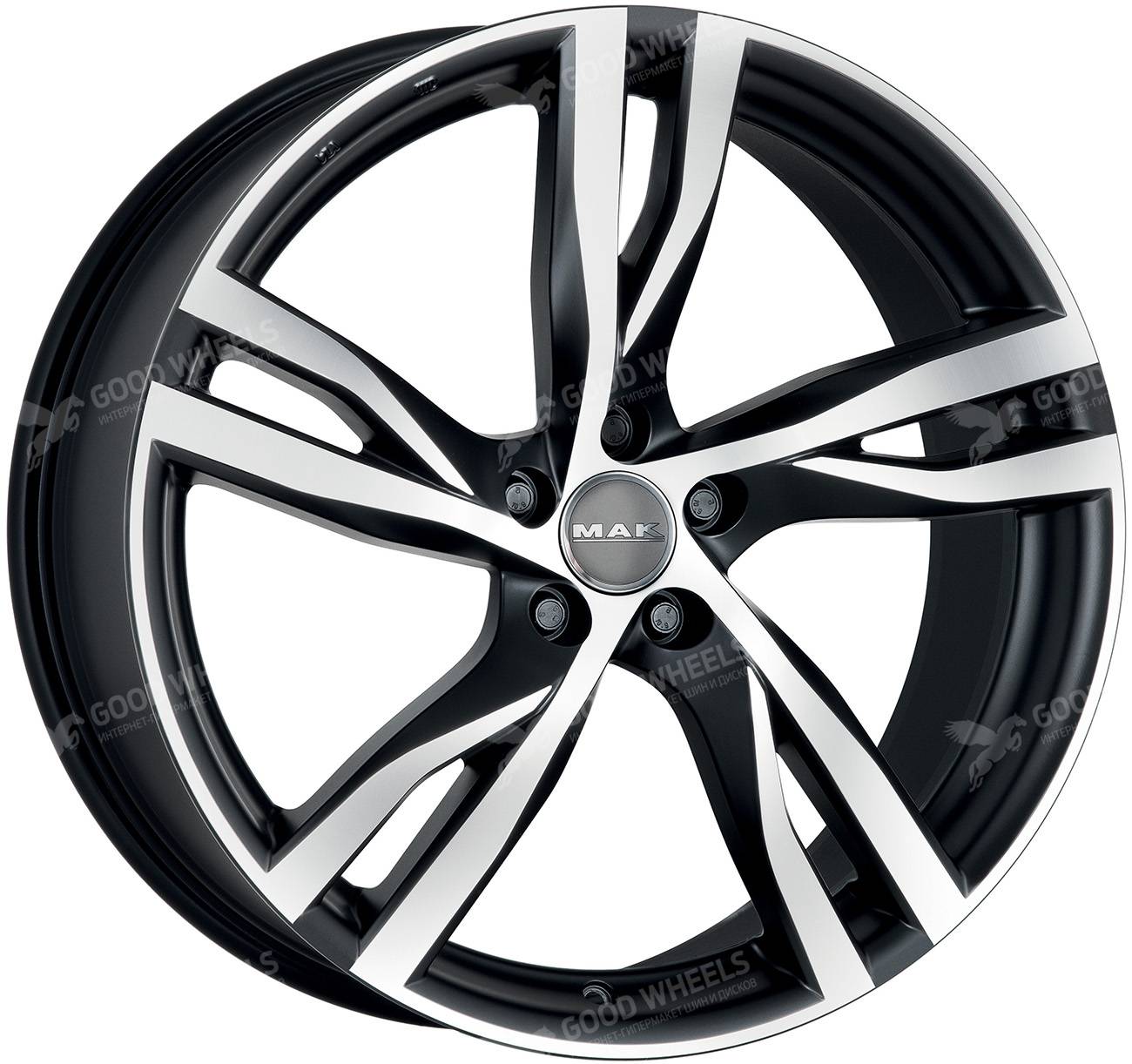 Диски Литые Mak Stockholm 8x18 5x108 ET55 63.4 S в интернет-магазине Good  Wheels