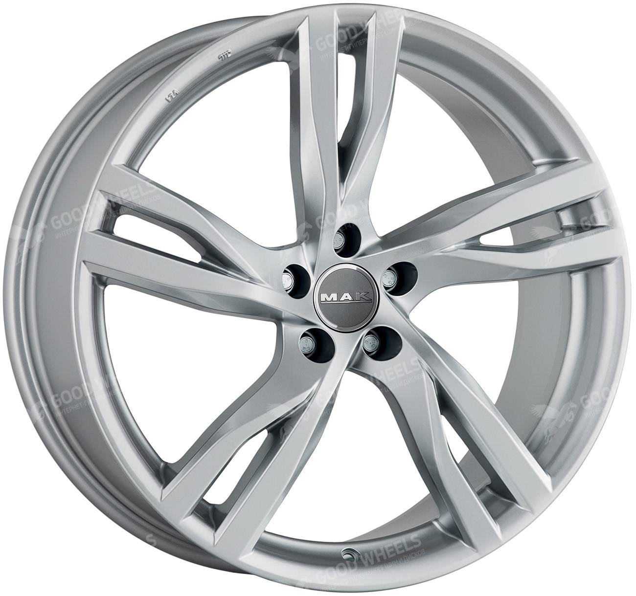 Диски Литые Mak Stockholm 8x18 5x108 ET55 63.4 S в интернет-магазине Good  Wheels|