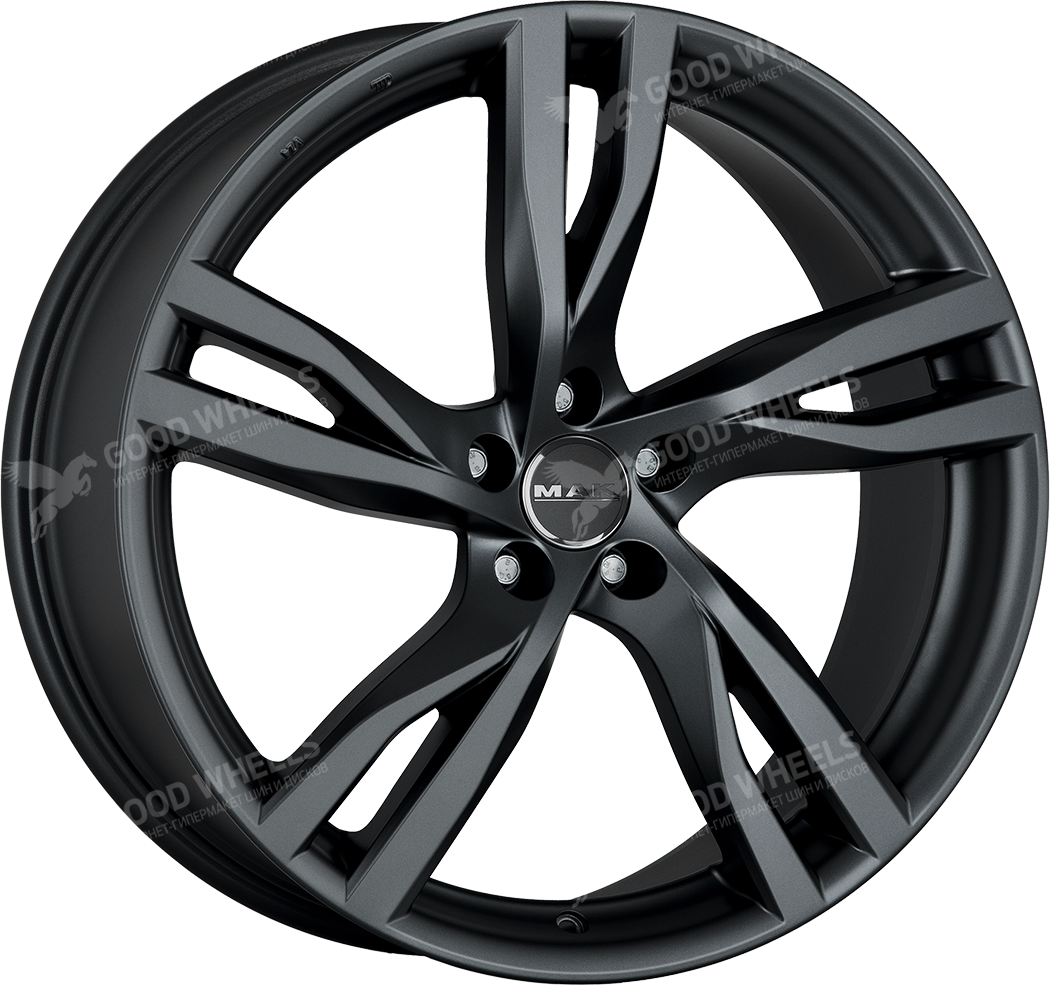 Диски Литые Mak Stockholm 8.5x19 5x112 ET42 66.45 Ice Black в  интернет-магазине Good Wheels