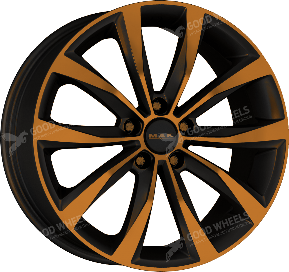 Диски Литые Mak Wolf 7.5x18 5x100 ET48 56.1 BM в интернет-магазине Good  Wheels|