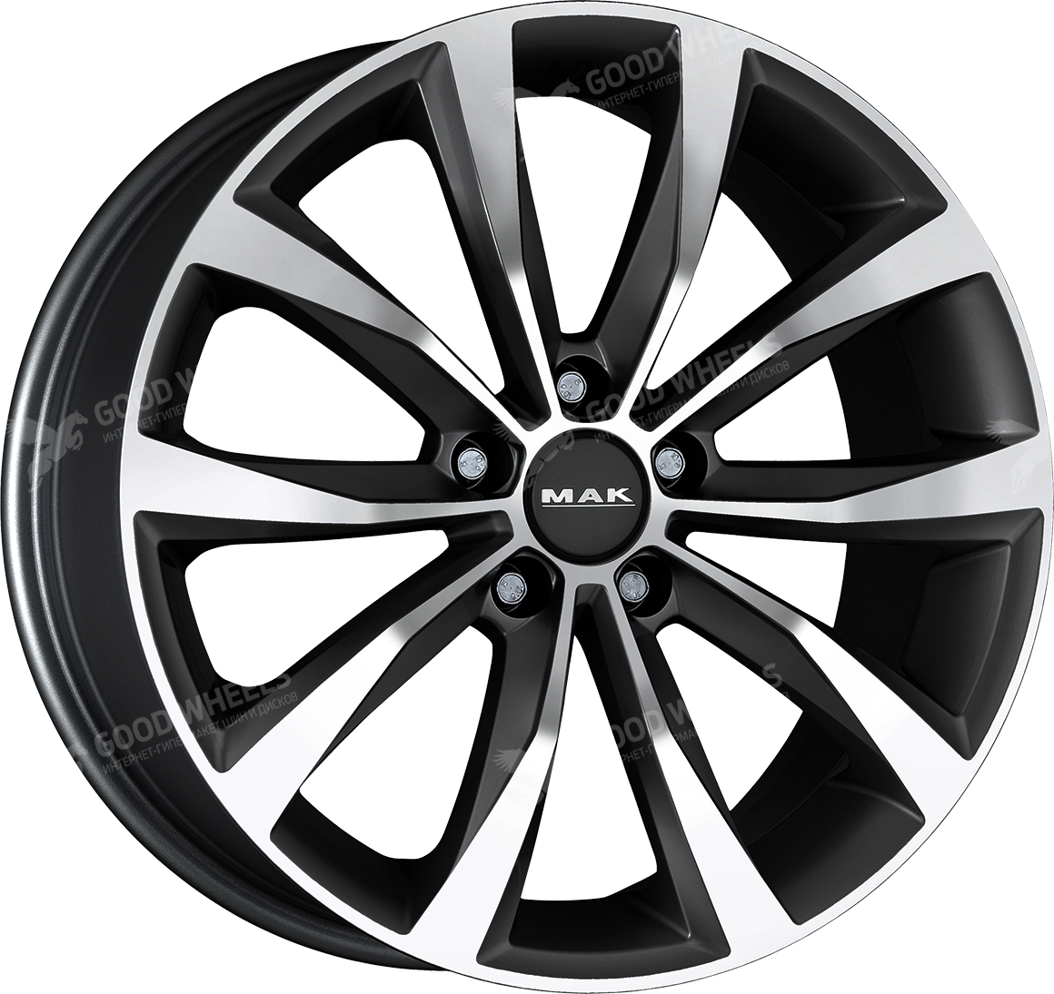 Диски Литые Mak Wolf 7x17 5x110 ET41 65.1 BM в интернет-магазине Good  Wheels|