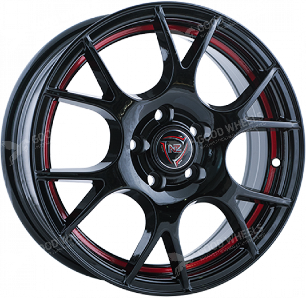 Диски Литые NZ F-42 6x15 4x100 ET48 54.1 BKRSI в интернет-магазине Good  Wheels