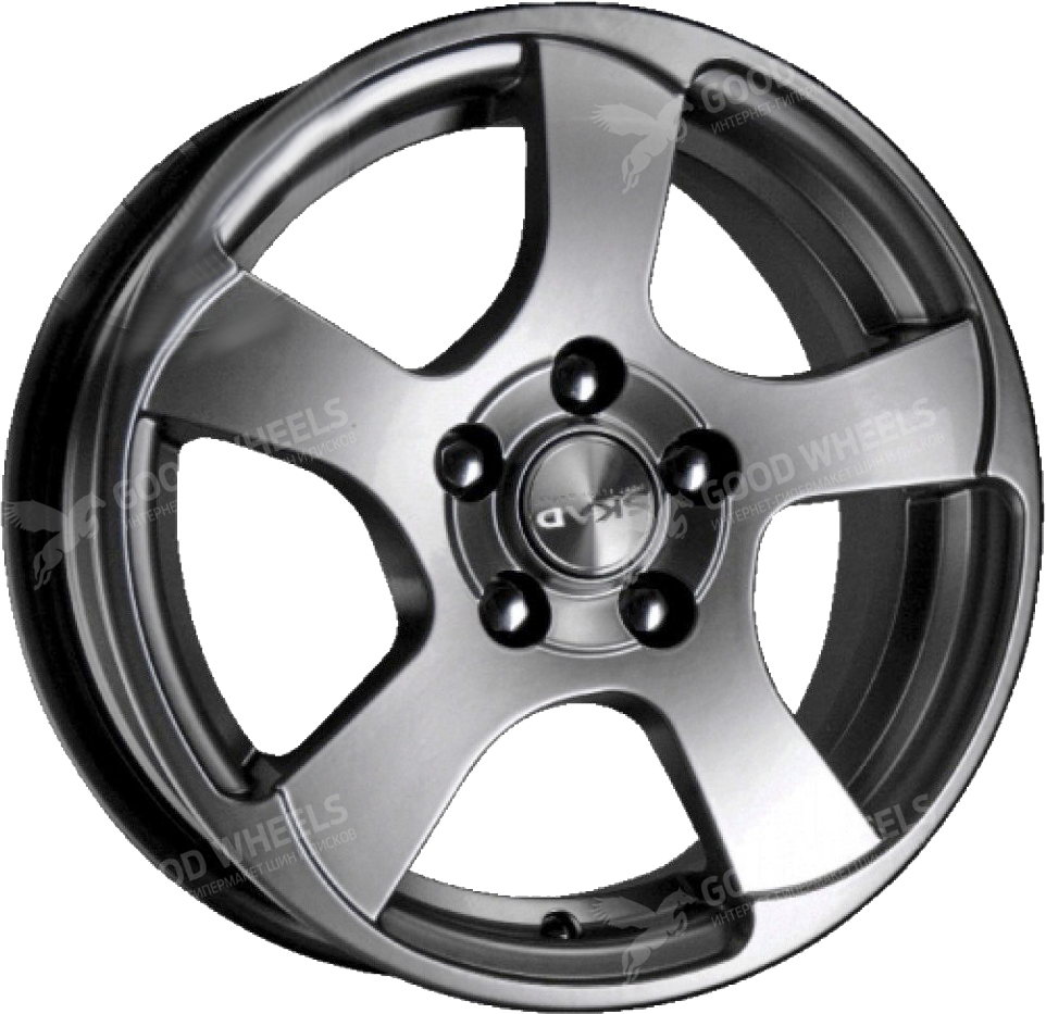 Диски Литые SKAD Акула 6x16 4x100 ET45 60.1 Graphite в интернет-магазине  Good Wheels