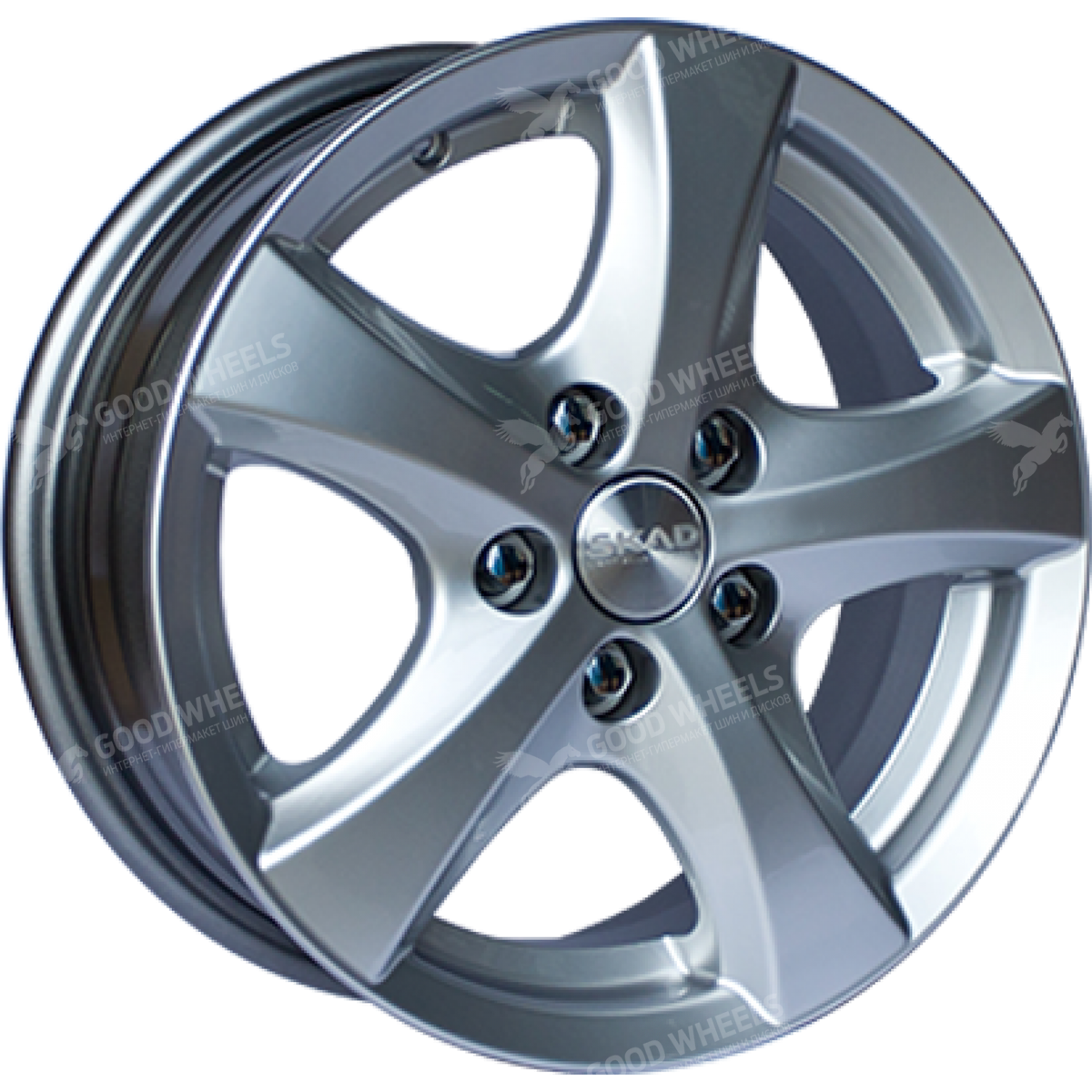 Диски Литые SKAD Уран-2 5.5x14 4x108 ET35 67.1 Алмаз в интернет-магазине  Good Wheels