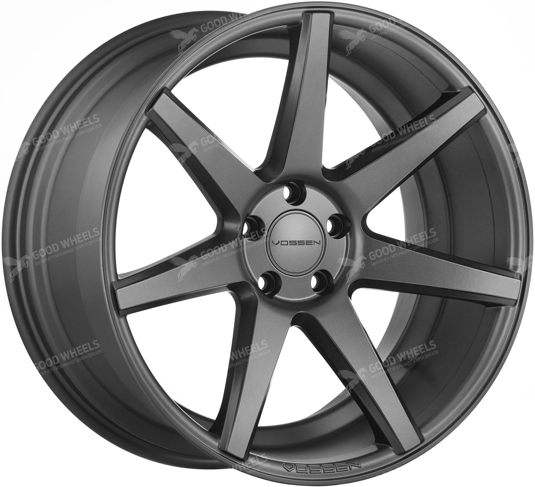 Диски Литые Vossen CV7 8.5x20 5x130 ET44 71.6 SIL POL в интернет-магазине  Good Wheels|